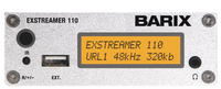 Barix Exstreamer-110:  IP-Audio Decoder with LCD Display and USB