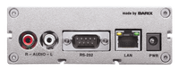 Barix Exstreamer-110:  IP-Audio Decoder with LCD Display and USB