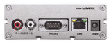 Barix Exstreamer-110:  IP-Audio Decoder with LCD Display and USB